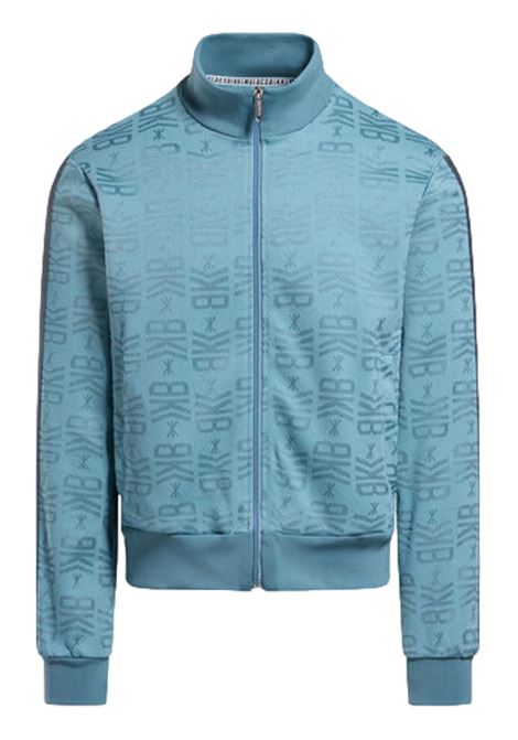 FELPA DA UOMO LOGATA CON ZIP BIKKEMBERGS | Maglie | BMF0034 K00382025